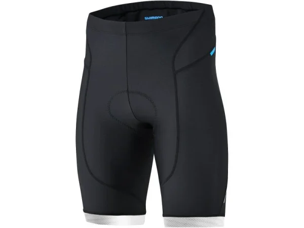 Shimano Performance Long Ride Shorts Schwarz/weiß 1